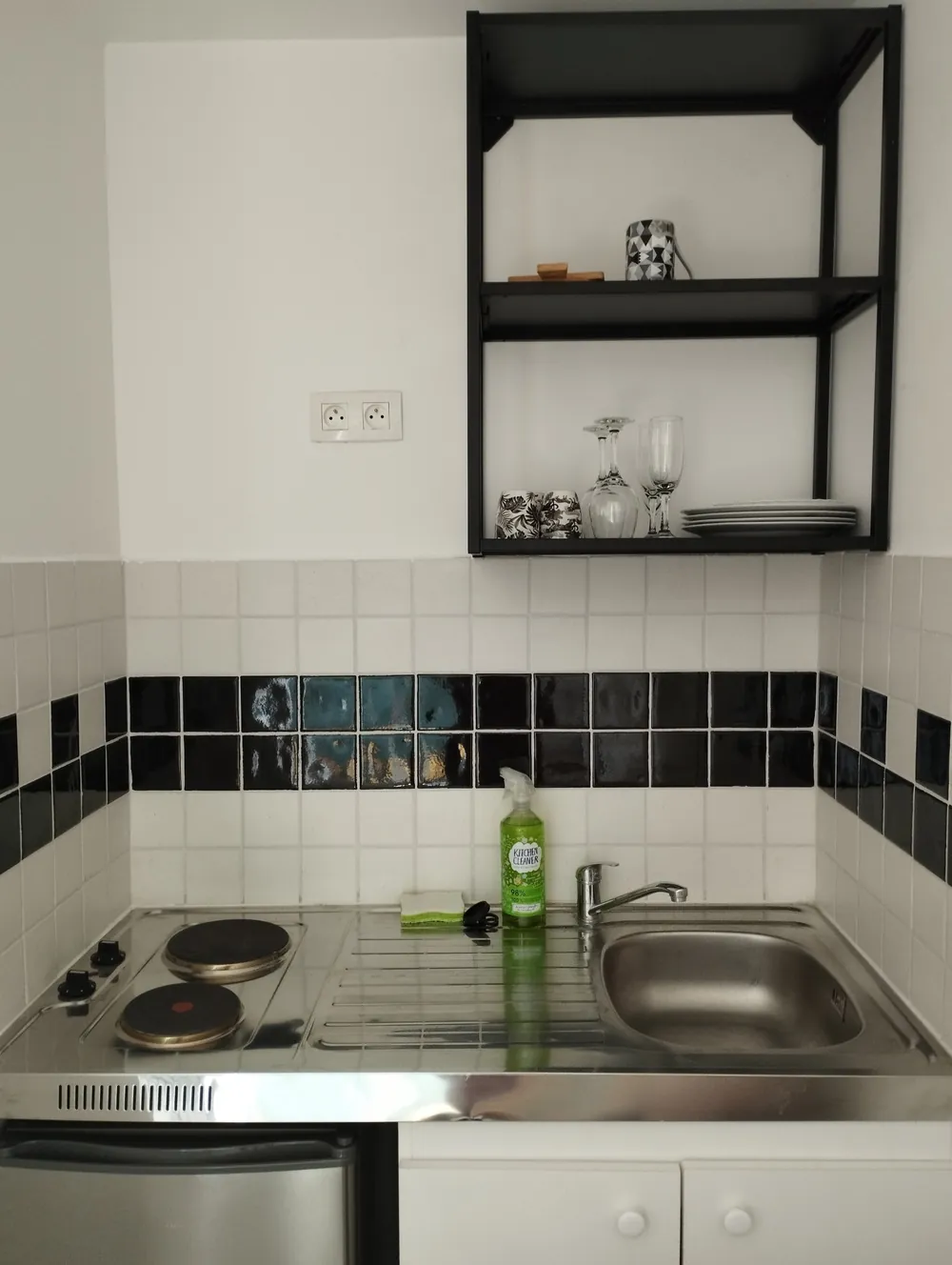 Kitchenette du Studio Pamplemousse